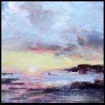Cornish Sunset by Sarah How